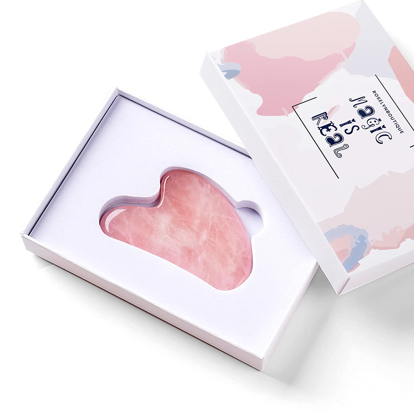 ROSELYNBOUTIQUE Gua Sha Facial Tools - Skin Care Tools Natural Massager for Skincare Face Body Relie