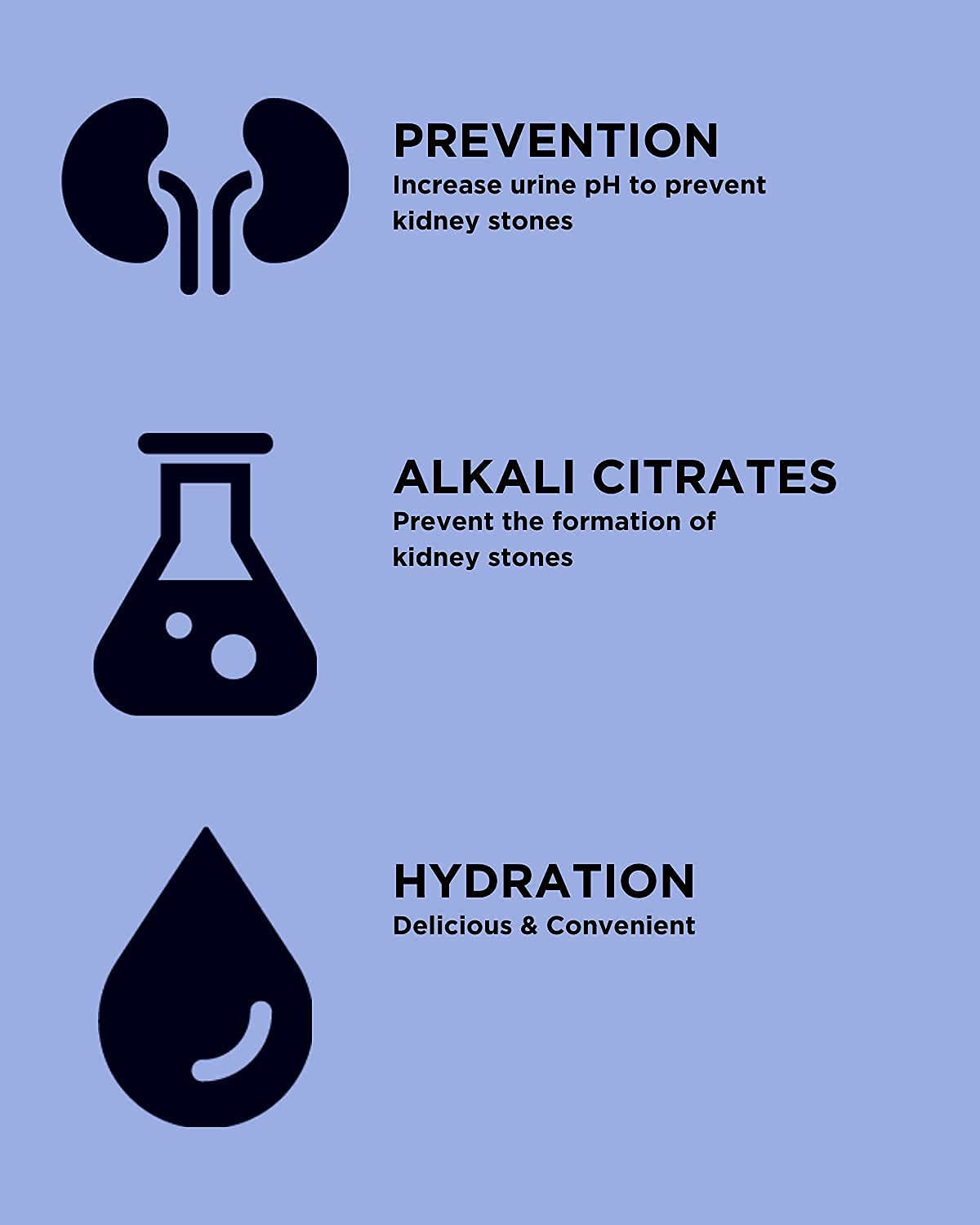 Moonstone Nutrition Kidney Stone Health Supplement, Keto Electrolyte Hydration Powder, Alkalize, Pre