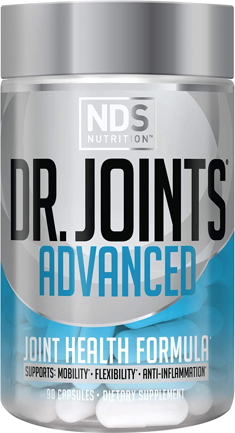 NDS Nutrition Dr. Joints - Advanced Joint Health Formula with FruiteX-B, Glucosamine, & Chondroitin 