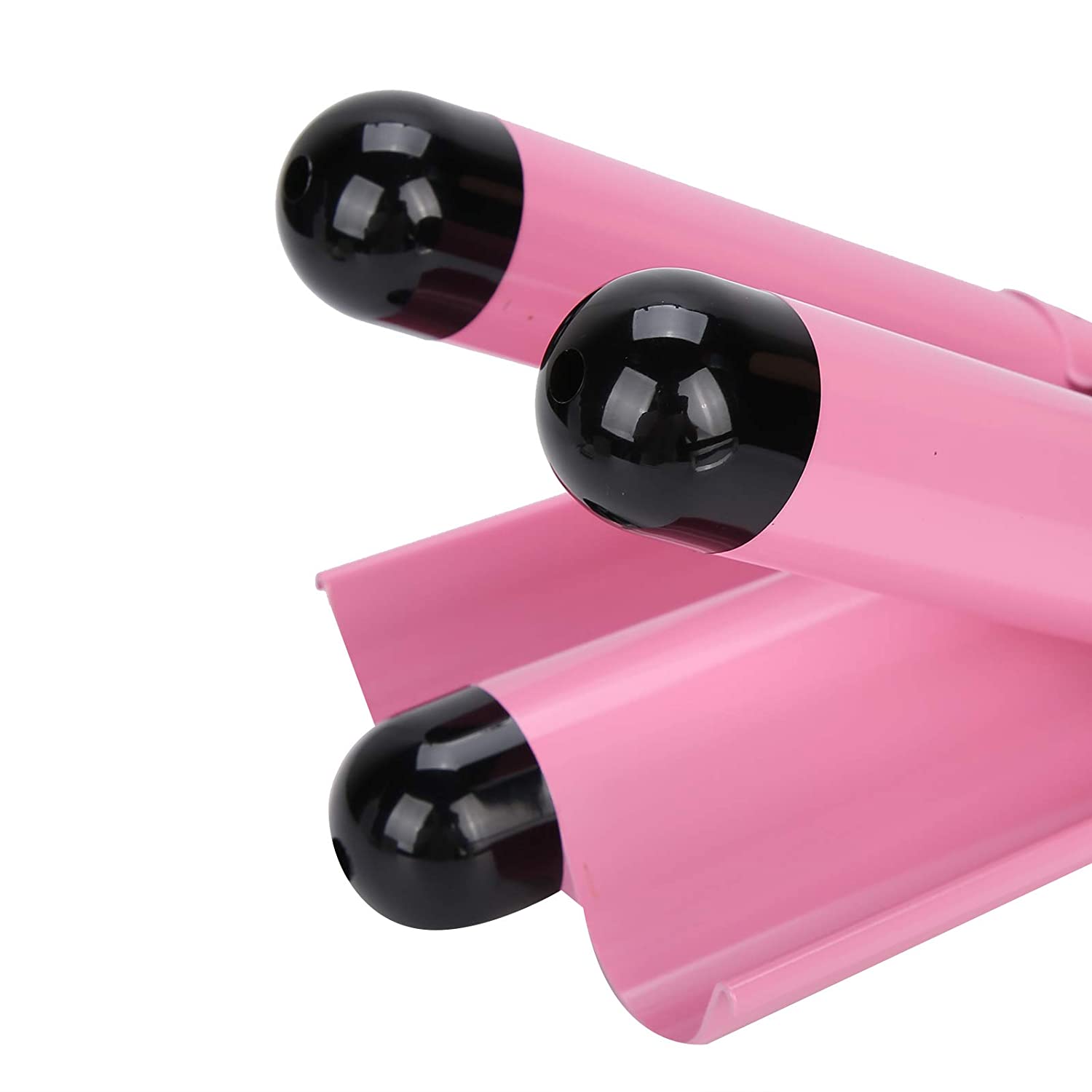 Hair Curling Iron 3 Barrel Hair Crimper Ceramic Temperature Control Hair Waving Styling Tools 32mm E