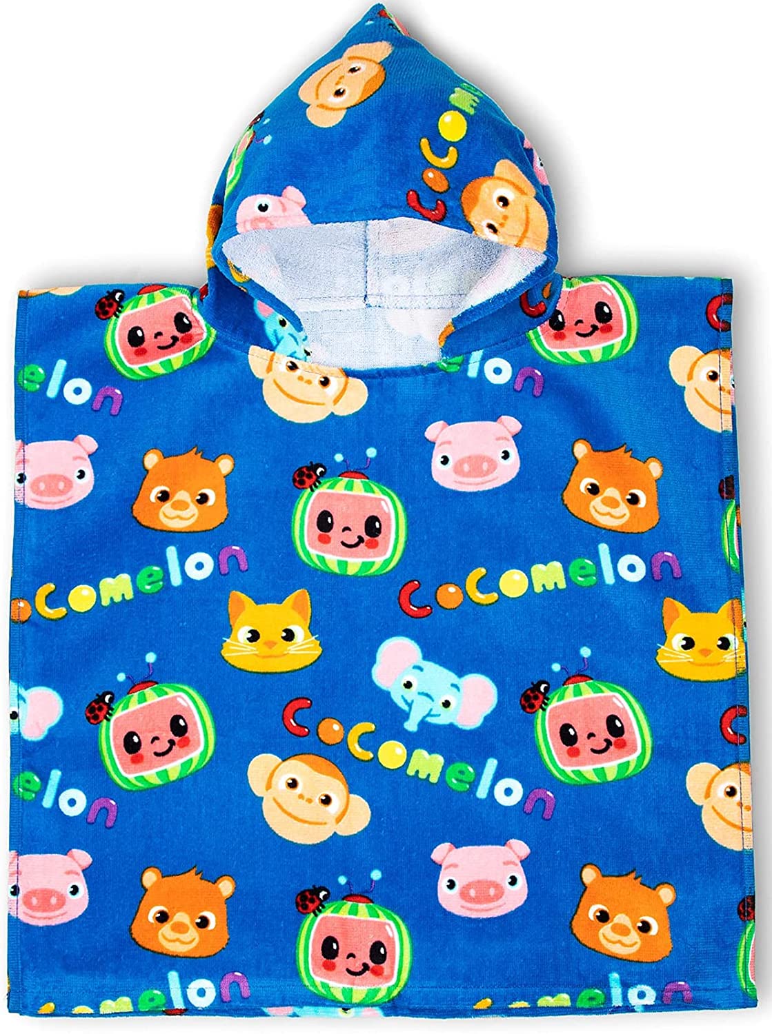 Jay Franco Melon Bath/Pool/Beach Hooded Poncho Super Soft