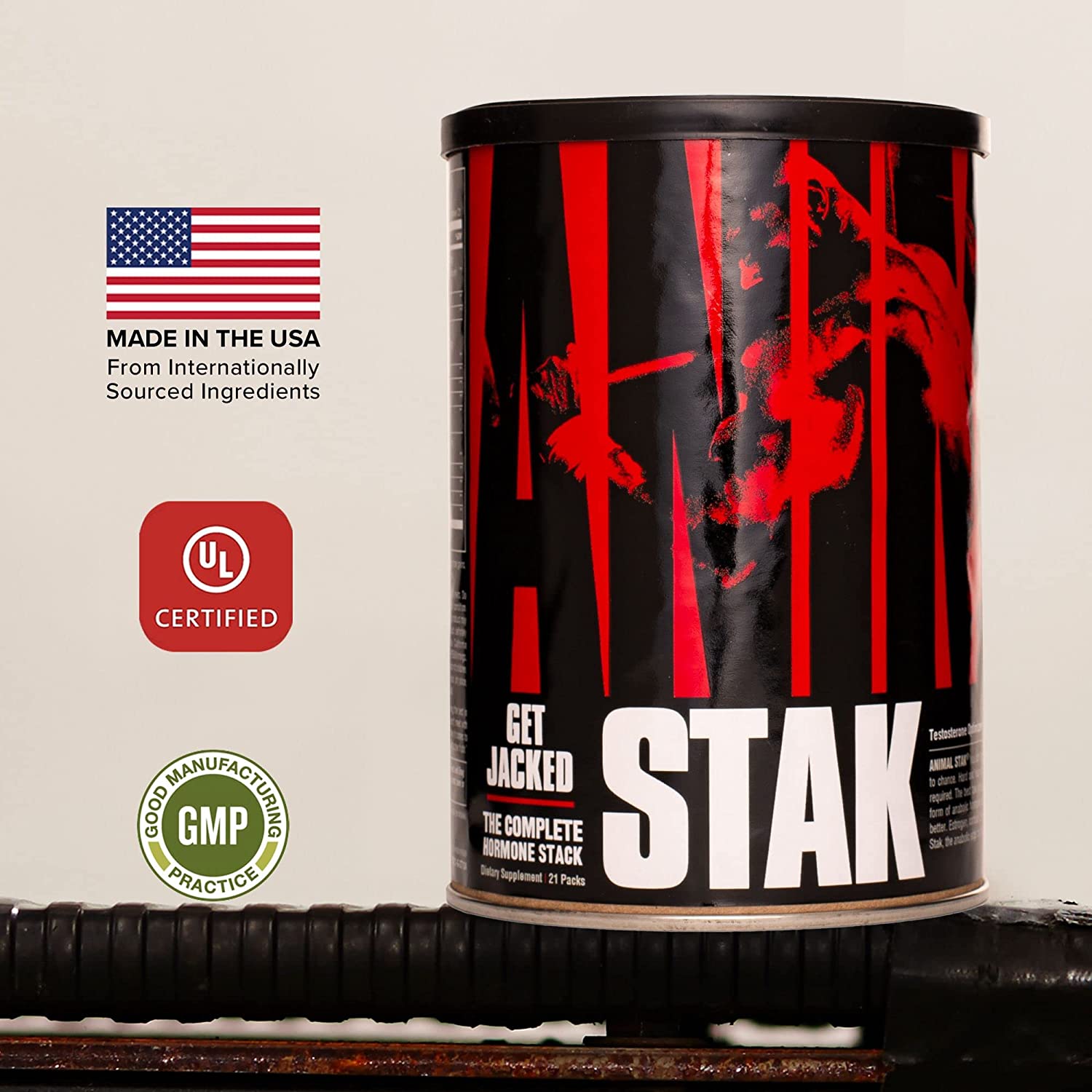 Animal Stak - Natural Hormone Booster Supplement with Tribulus - Natural Testosterone Booster for Bo