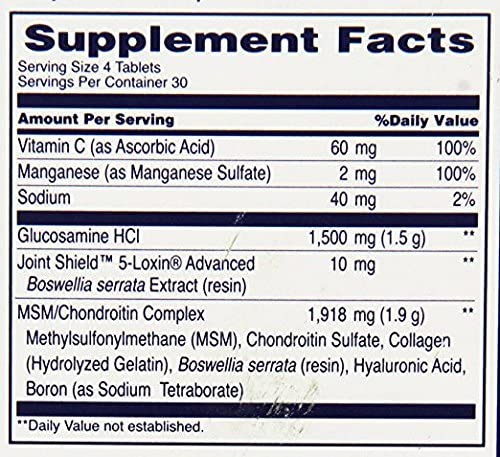 Osteo Bi Flex Joint Care Msm Formula, Twin Pack, 120+120