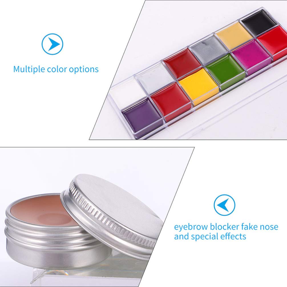 Beaupretty 3pcs Professional Halloween Makeup Kit Special Effects Stage Makeup Fake Wound Scars Wax 