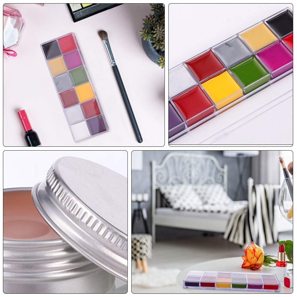 Beaupretty 3pcs Professional Halloween Makeup Kit Special Effects Stage Makeup Fake Wound Scars Wax 