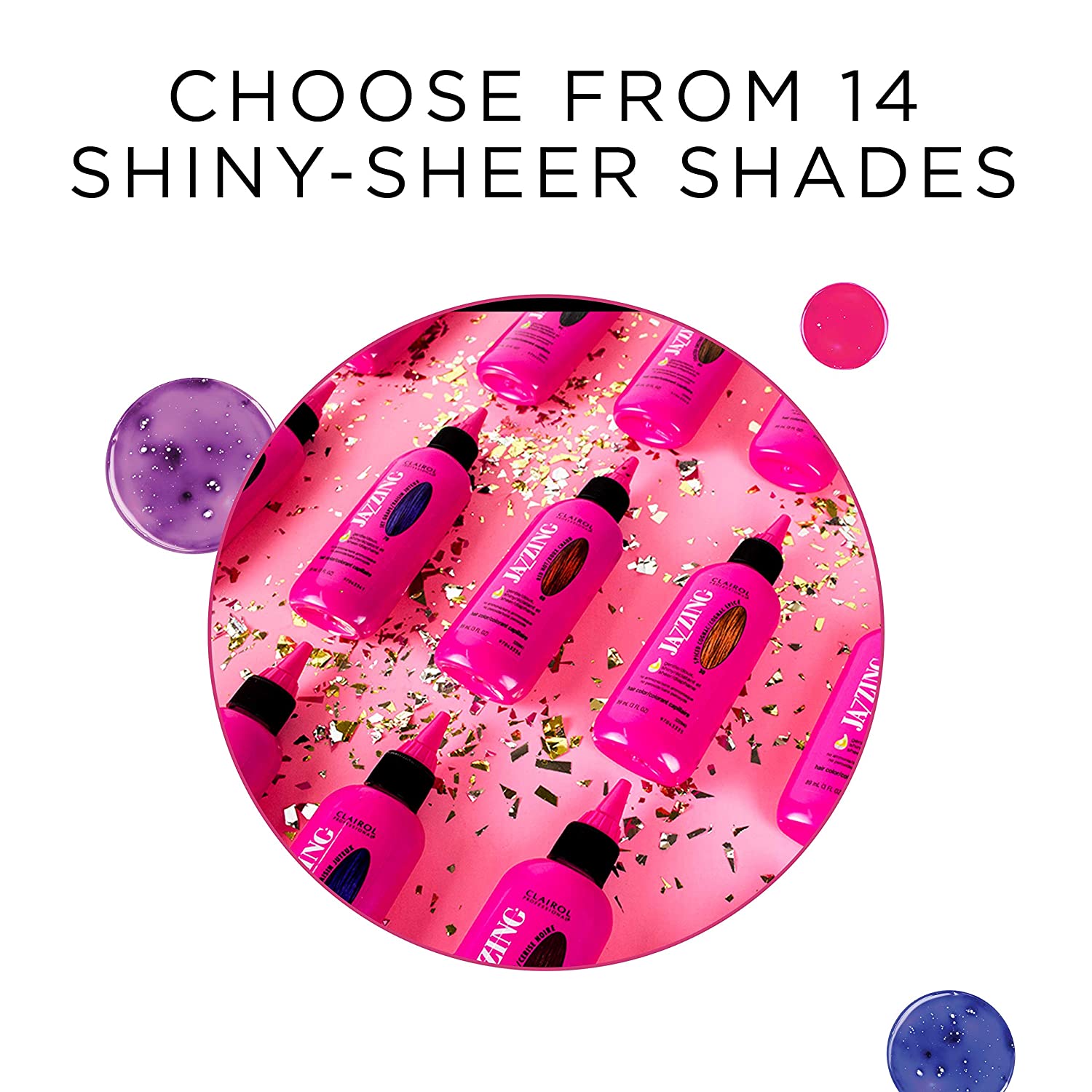 Clairol Professional Jazzing Semi Permanent Hair Color for Gray Coverage