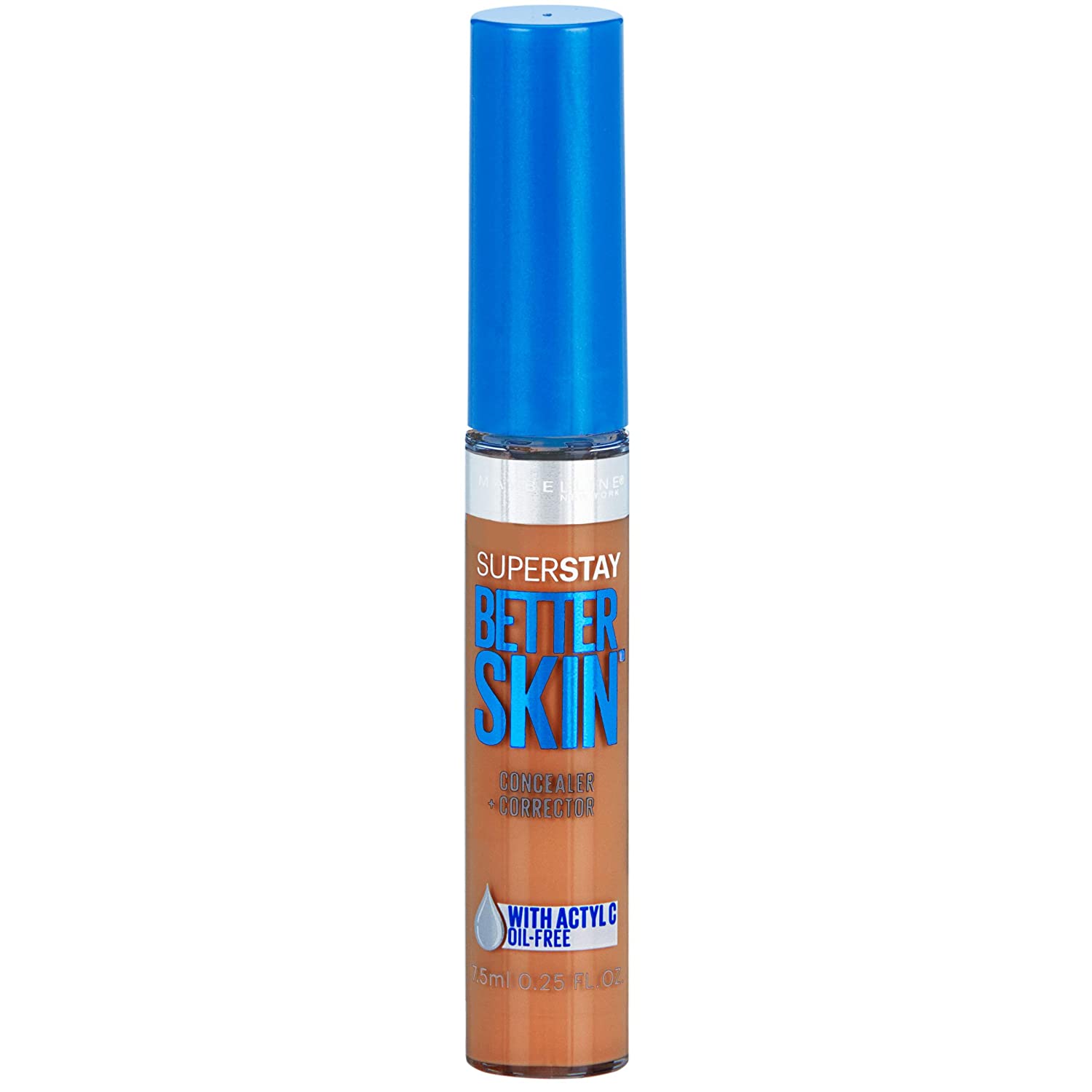 Maybelline New York Superstay Better Skin Concealer, Medium/Deep, 0.25 Fluid Ounce