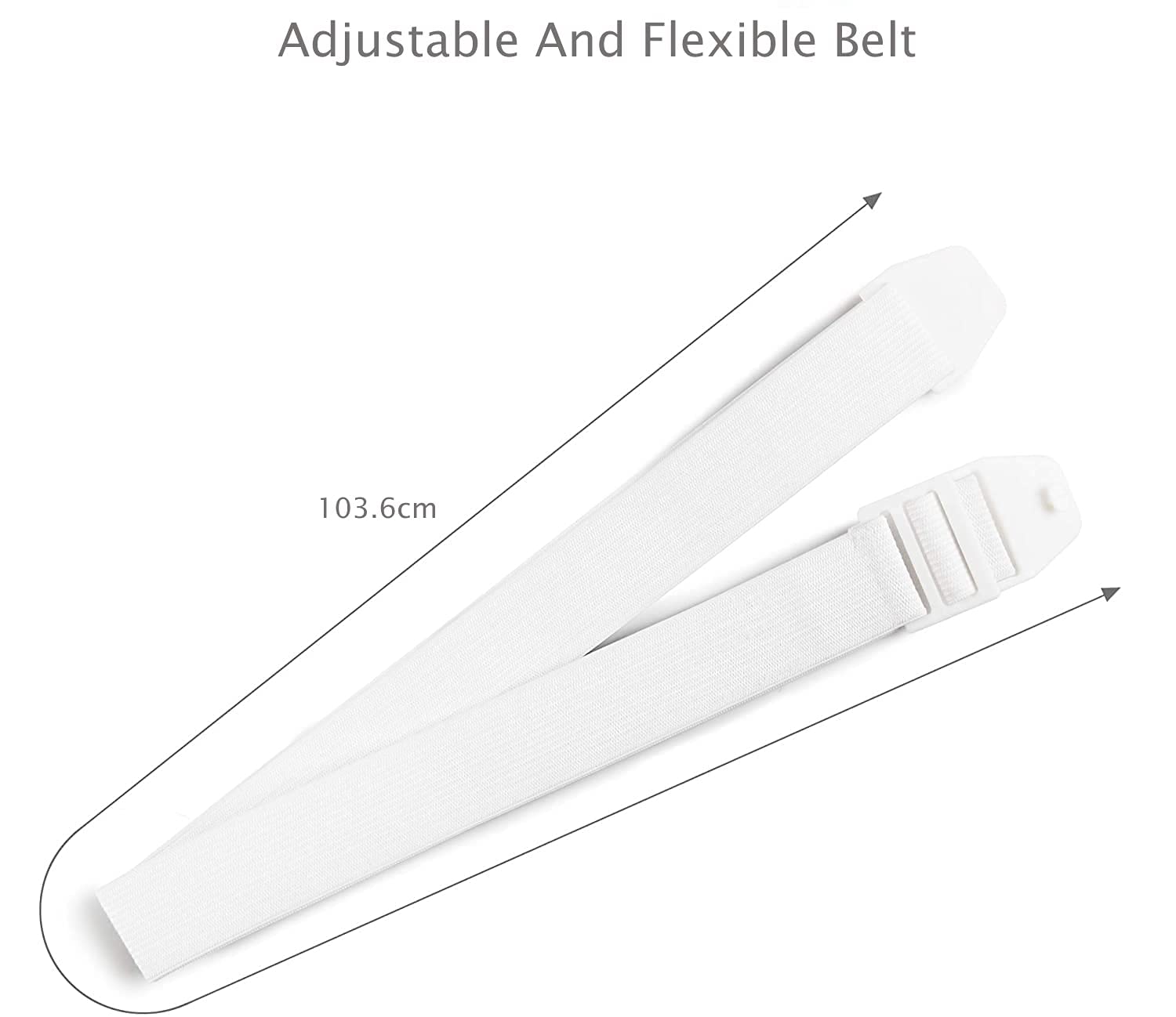 Lightweight Ostomy Belt, Portable Length Adjustable Strap Ostomy Hernia Belt, for Post-Operative Car