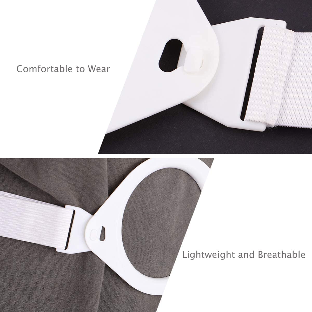 Lightweight Ostomy Belt, Portable Length Adjustable Strap Ostomy Hernia Belt, for Post-Operative Car