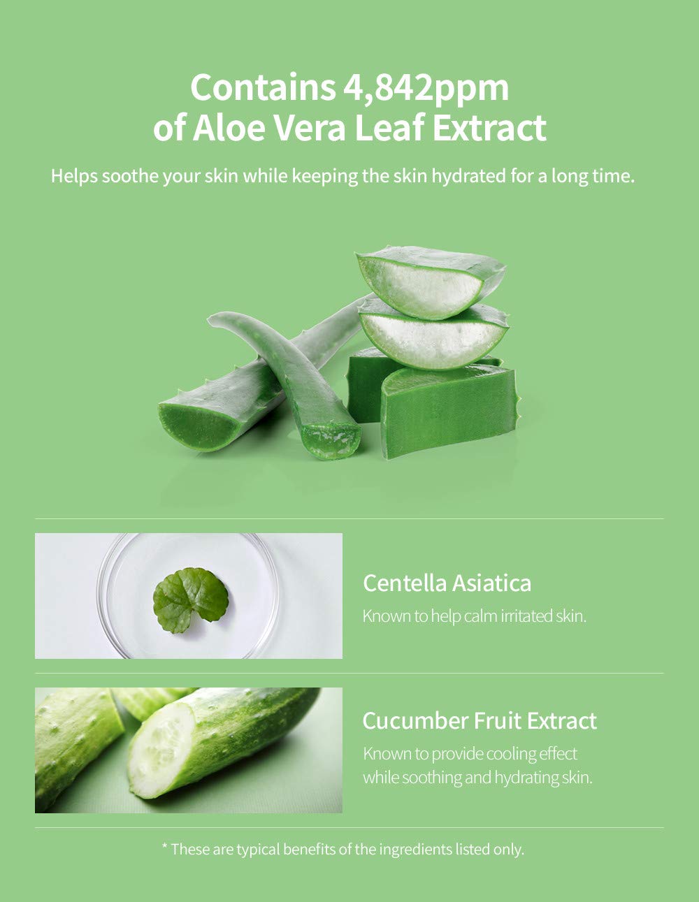 SNP - Intensive Snail Soothing Gel - Maximum Cooling & Moisturization for All Sensitive Skin Types -