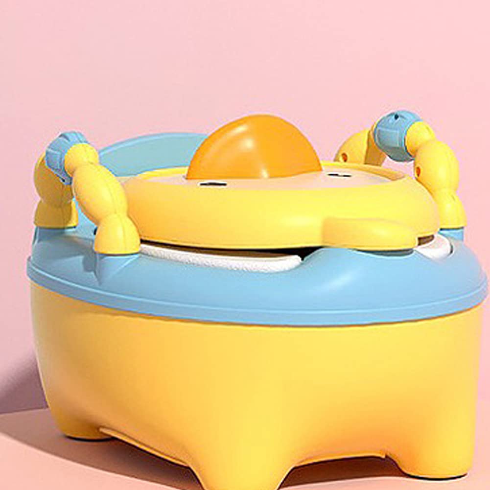 Potty Training Seat Potty Chair Toddler Toilet Seat for Girls Boys with PVC Soft Pad Cute Cartoon To