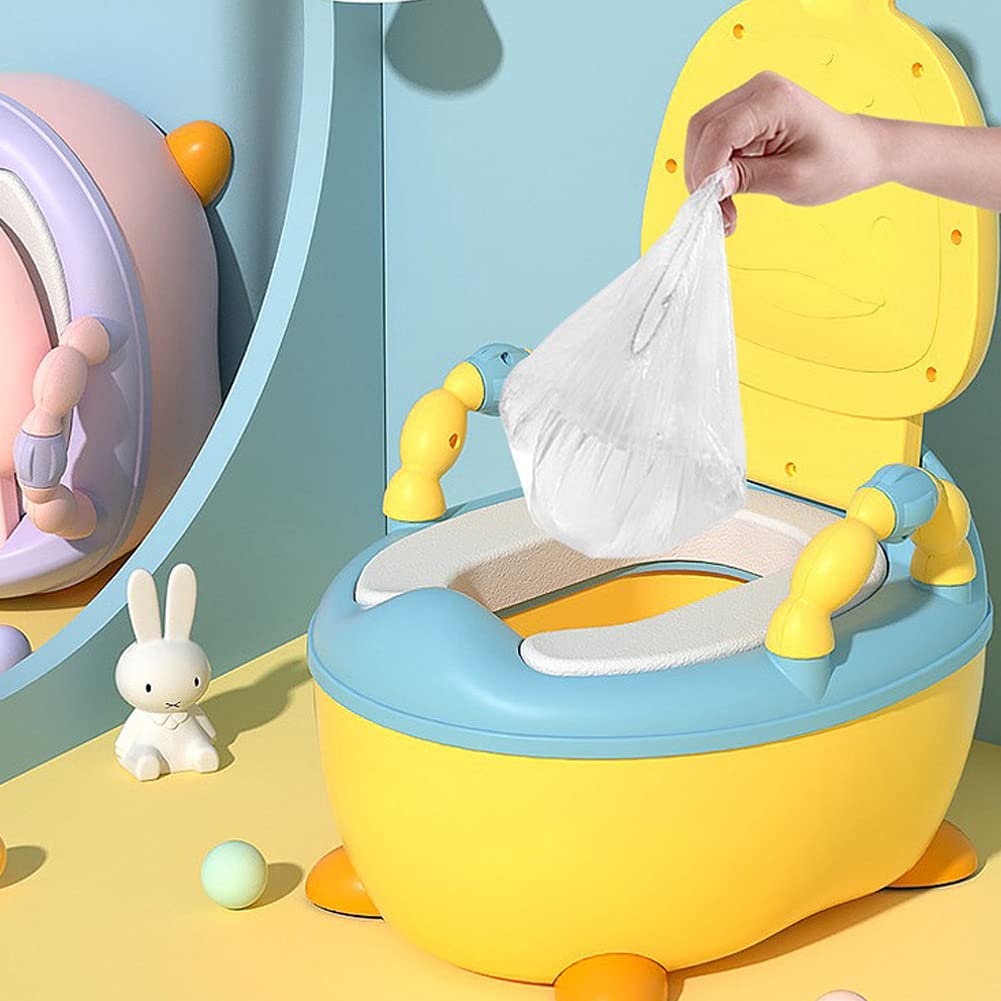 Potty Training Seat Potty Chair Toddler Toilet Seat for Girls Boys with PVC Soft Pad Cute Cartoon To