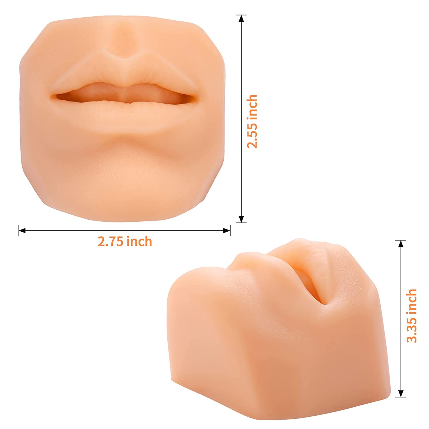 Ultrassist Soft Silicone Mouth Model for Practicing Suture, Silicone Flexible Model for Education Di