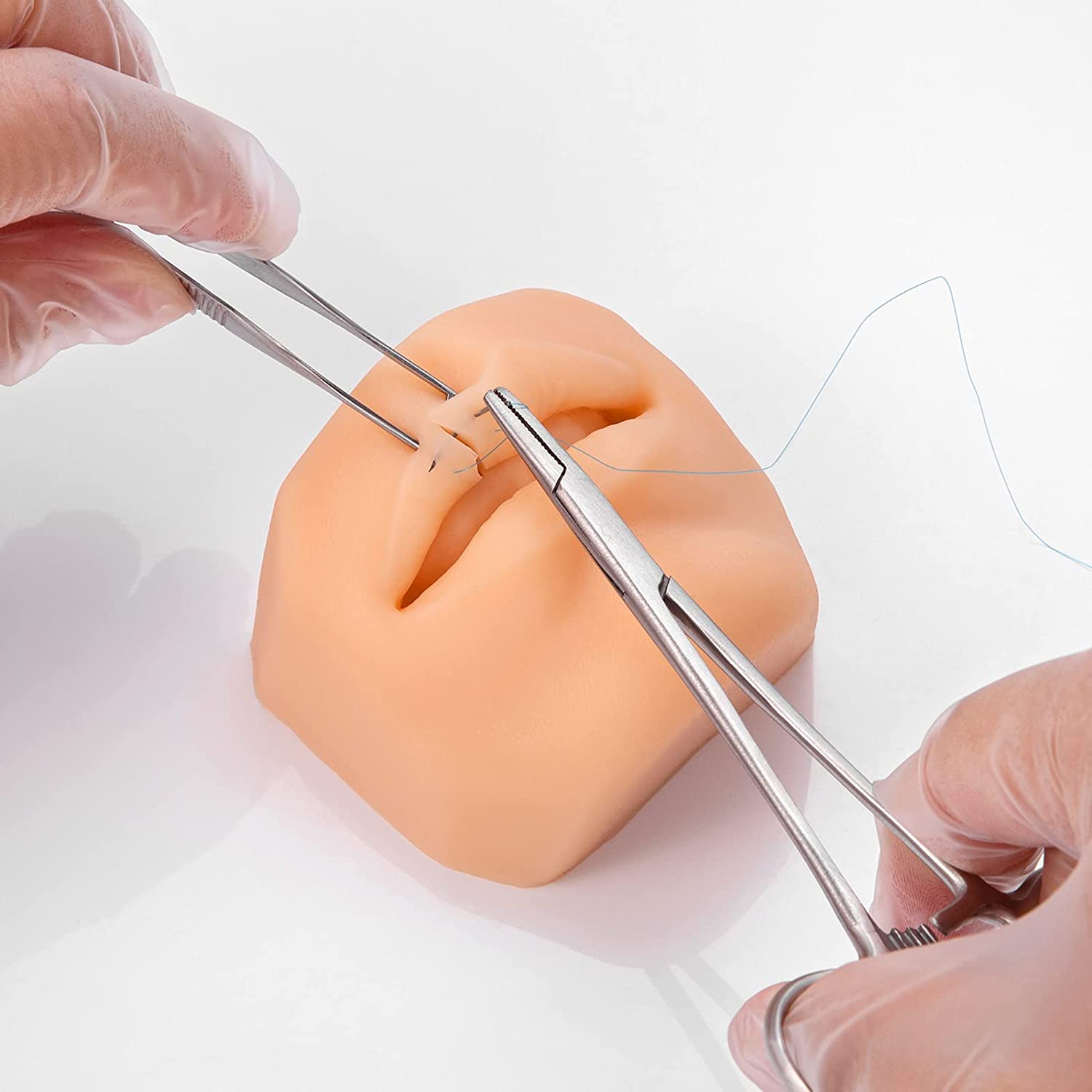 Ultrassist Soft Silicone Mouth Model for Practicing Suture, Silicone Flexible Model for Education Di