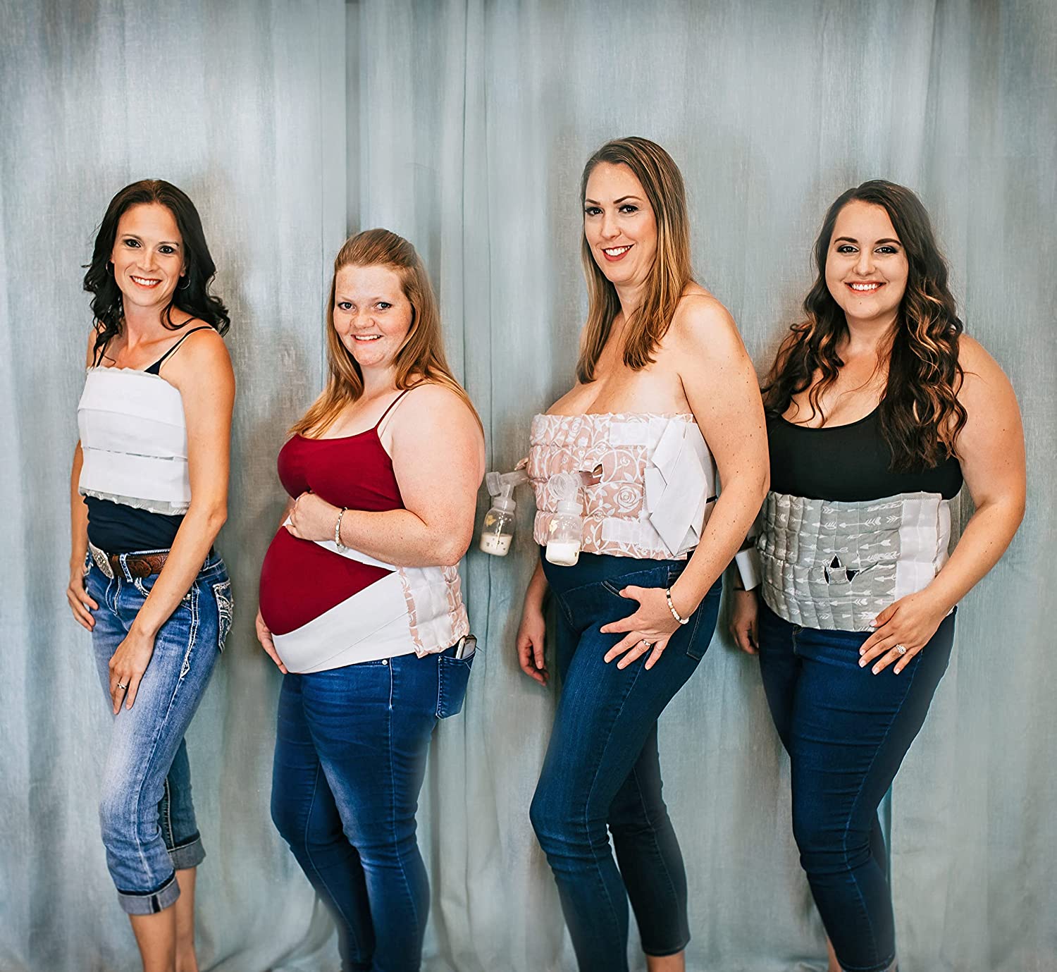 Nustle Complete Set 5-in-1 Breastfeeding Hot/Cold Pad Moist Heat Therapy G/G SM