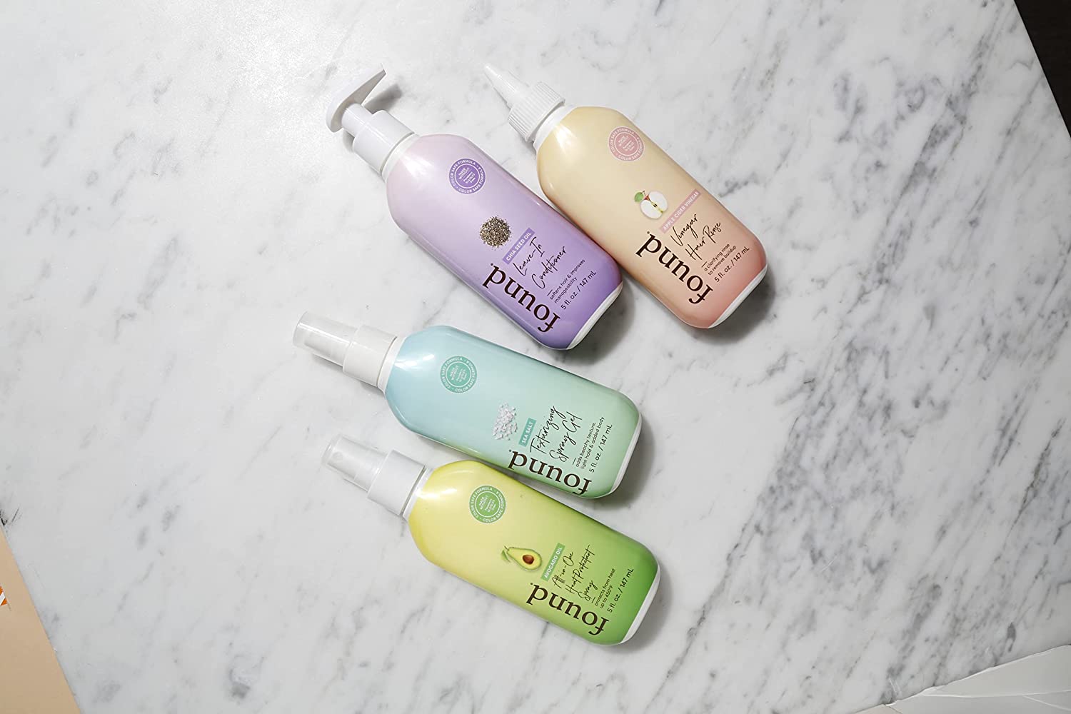 FOUND Haircare Avocado Oil All-in-one Heat Protectant Spray, 5 Fl Oz | Styling Treatment | Lightweig