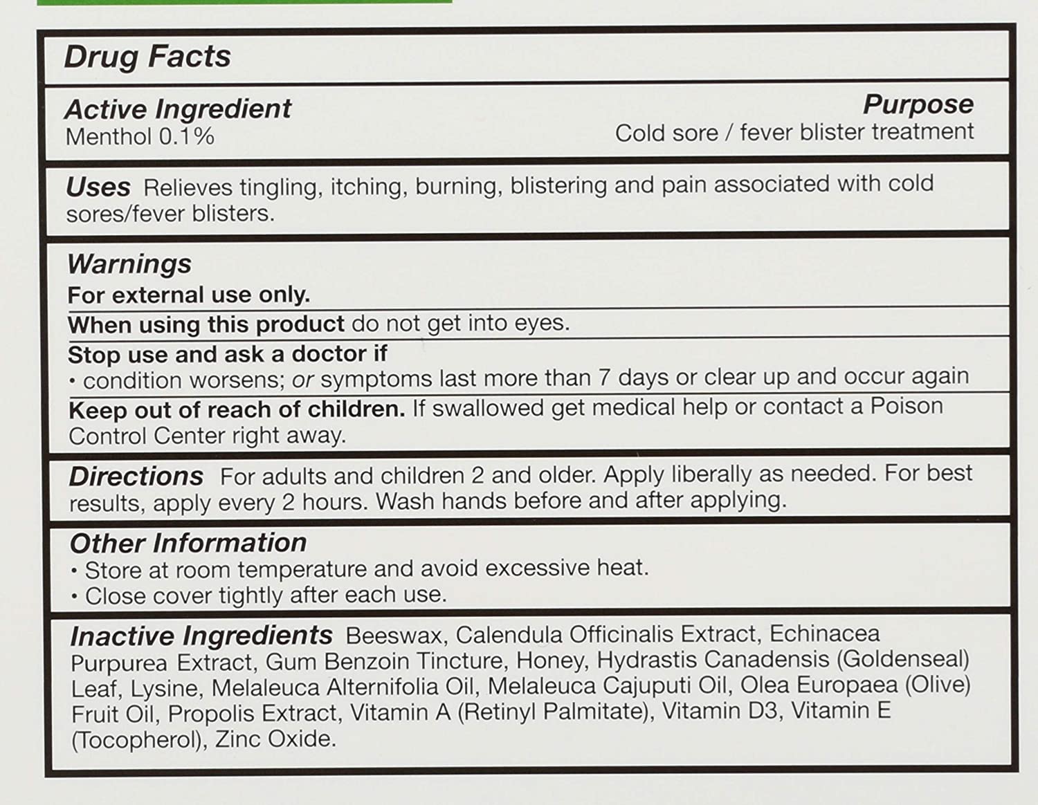 Quantum Health, Lipcare Super Lysine Cream, 0.75 Ounce