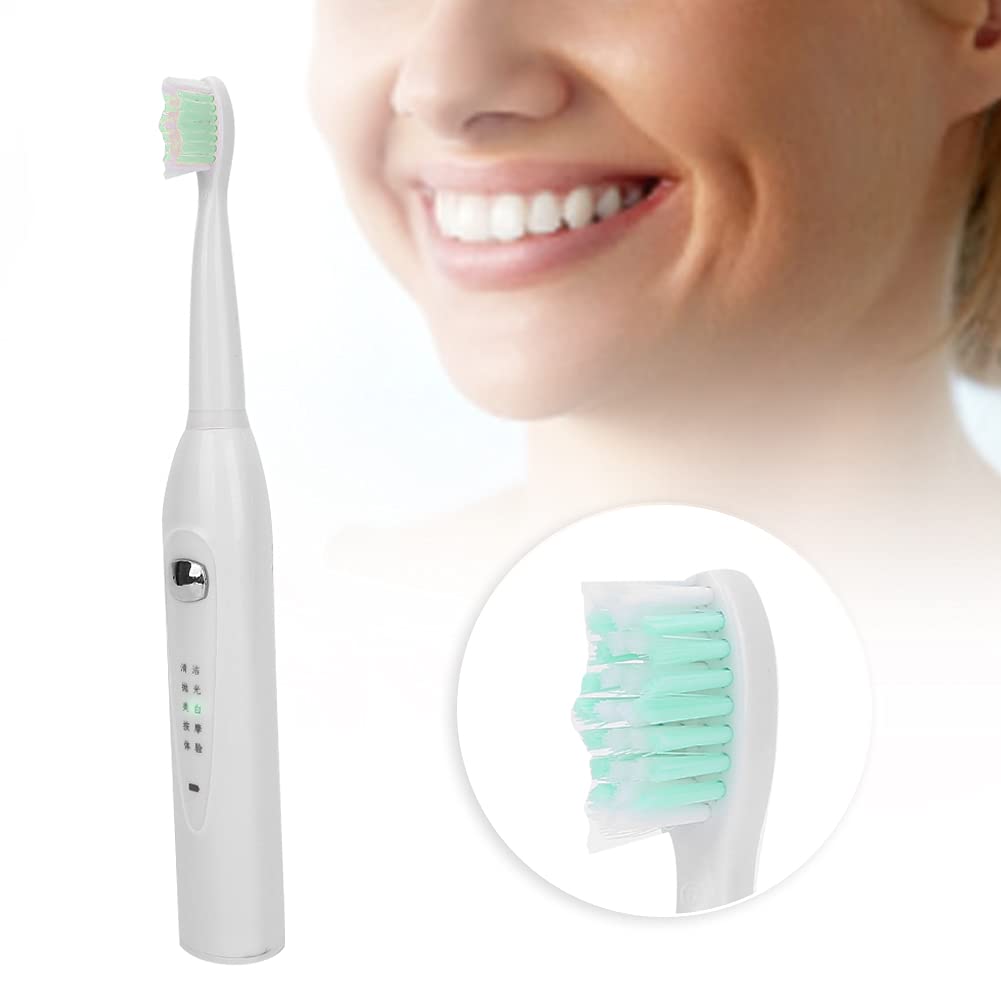 Electric Sonic Toothbrush, USB Rechargeable Electric Toothbrush, Soft Hair Waterproof Ultra Whitenin
