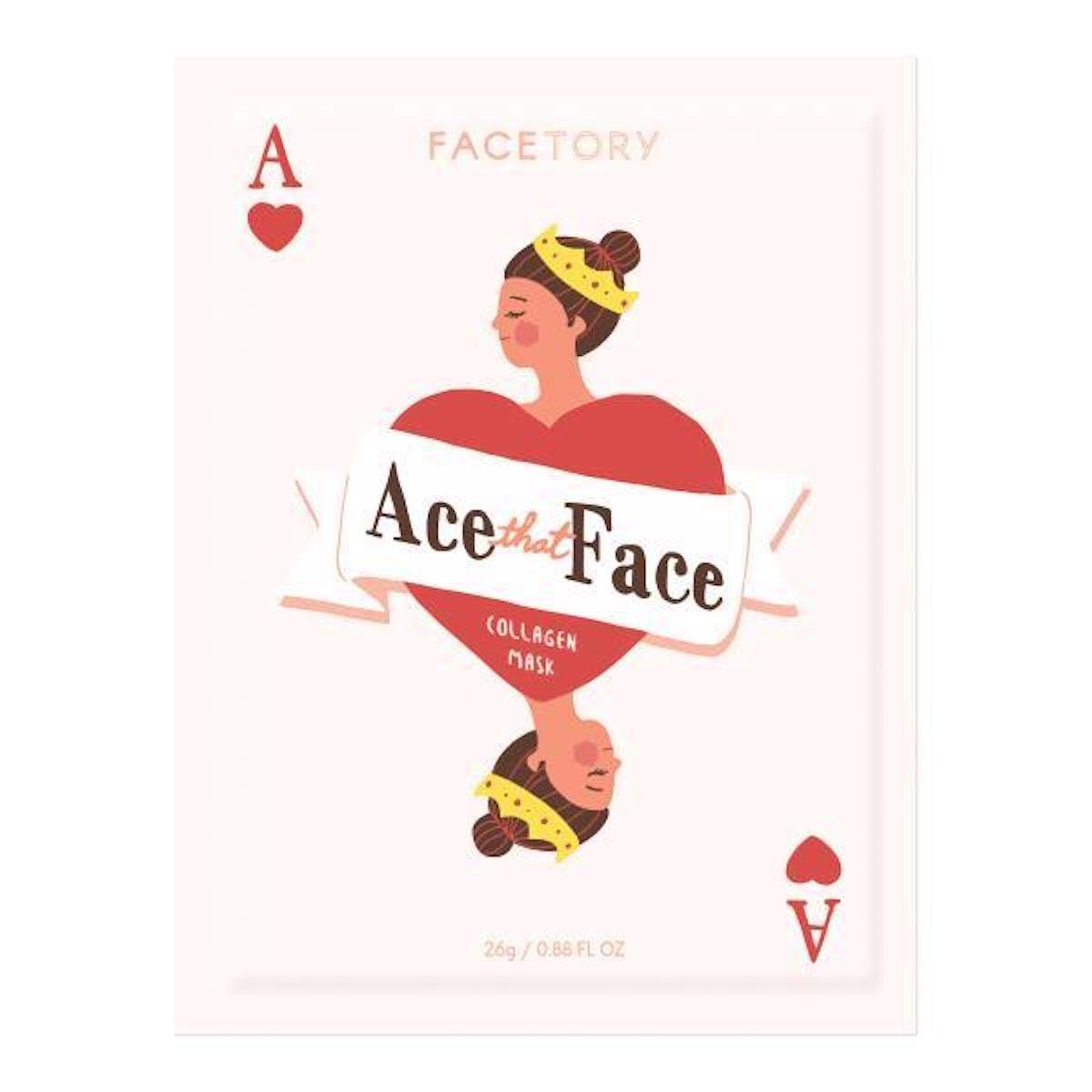FaceTory Ace that Face Collagen Mask (Single Mask)- Nourishing, Plumping, and Anti-Aging