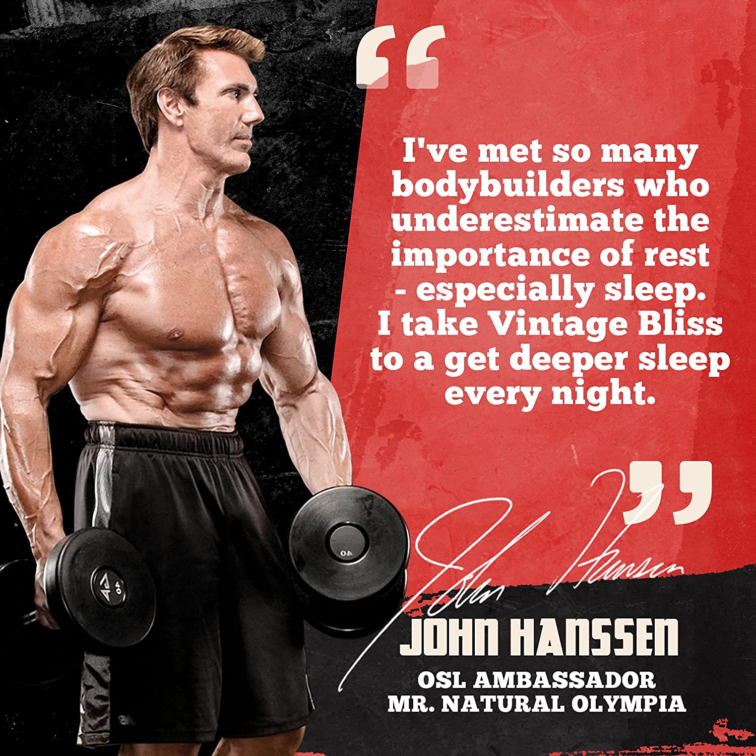 Vintage Bliss Melatonin Sleep Supplement - Deep Sleep Promoting Muscle Recovery Supplement - Melaton