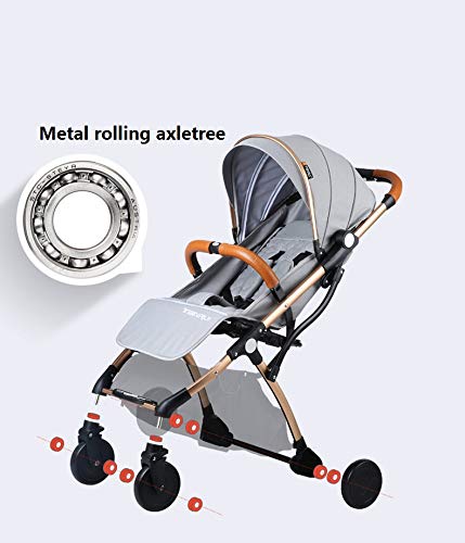 Mini cochecito de beb\xc3\xa9 port\xc3\xa1til cochecito plegable luz beb\xc3\xa9 Traje para mentir y