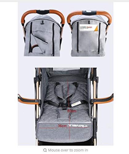 Mini cochecito de beb\xc3\xa9 port\xc3\xa1til cochecito plegable luz beb\xc3\xa9 Traje para mentir y