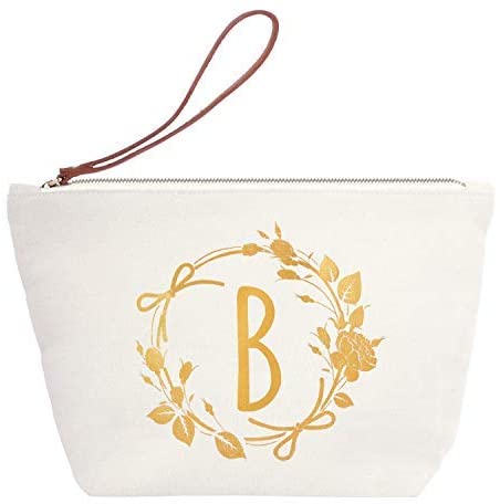 ElegantPark Wedding Gifts for Bride Monogrammed Personalized Gifts for Women Monogram B Initial Trav