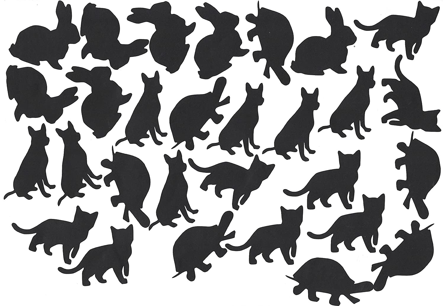 Turtle Tortoise Collection (Rabbit Turtle Dog Cat Vinyl Stickers)