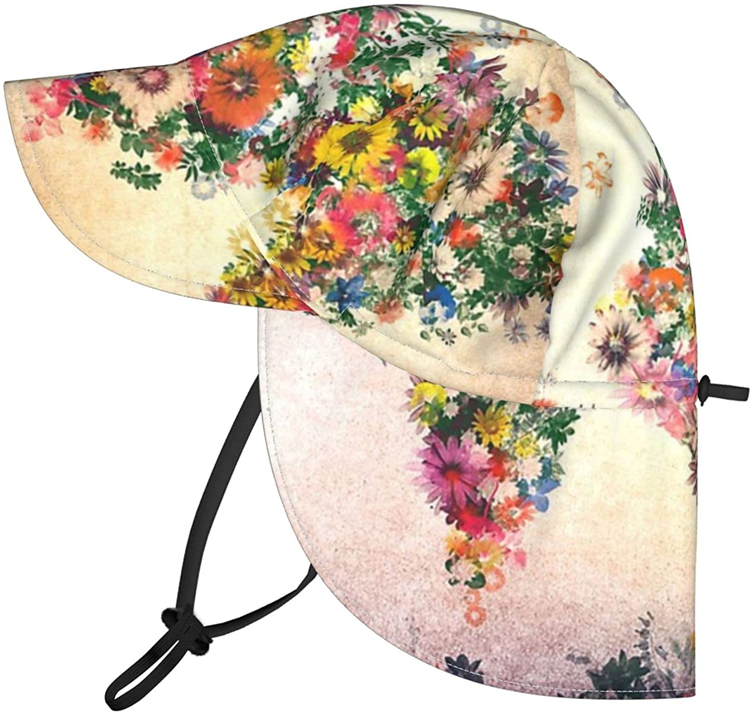 Kids Sun Hat Summer Play Hat Wide Brim Sun Protection Caps for Baby Infant Bucket Hat