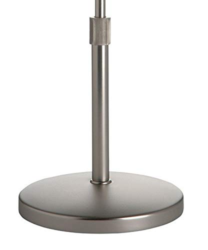 Jerdon JP4045N 9-Inch Vanity Mirror with 5x Magnification, Nickel Finish