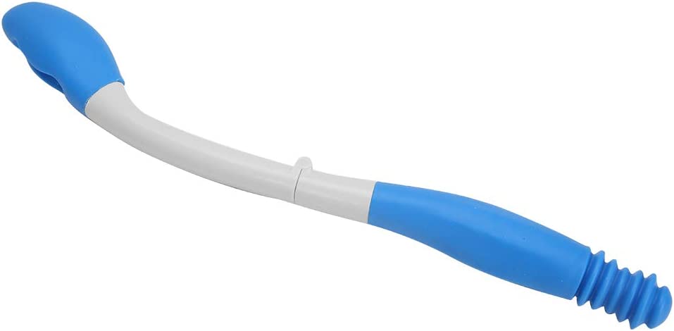 Self Wipe Aid, Long Bottom Wiper Aid Foldable Comfort Wiper with a Storage Bag for Inconvenient Occa