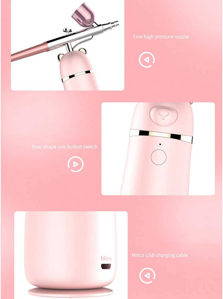 XWZ Spray Gun Airbrush Makeup Airbrush, Nano Facial Steamer, Nano Spray Handy Mist Spray, Humidifier