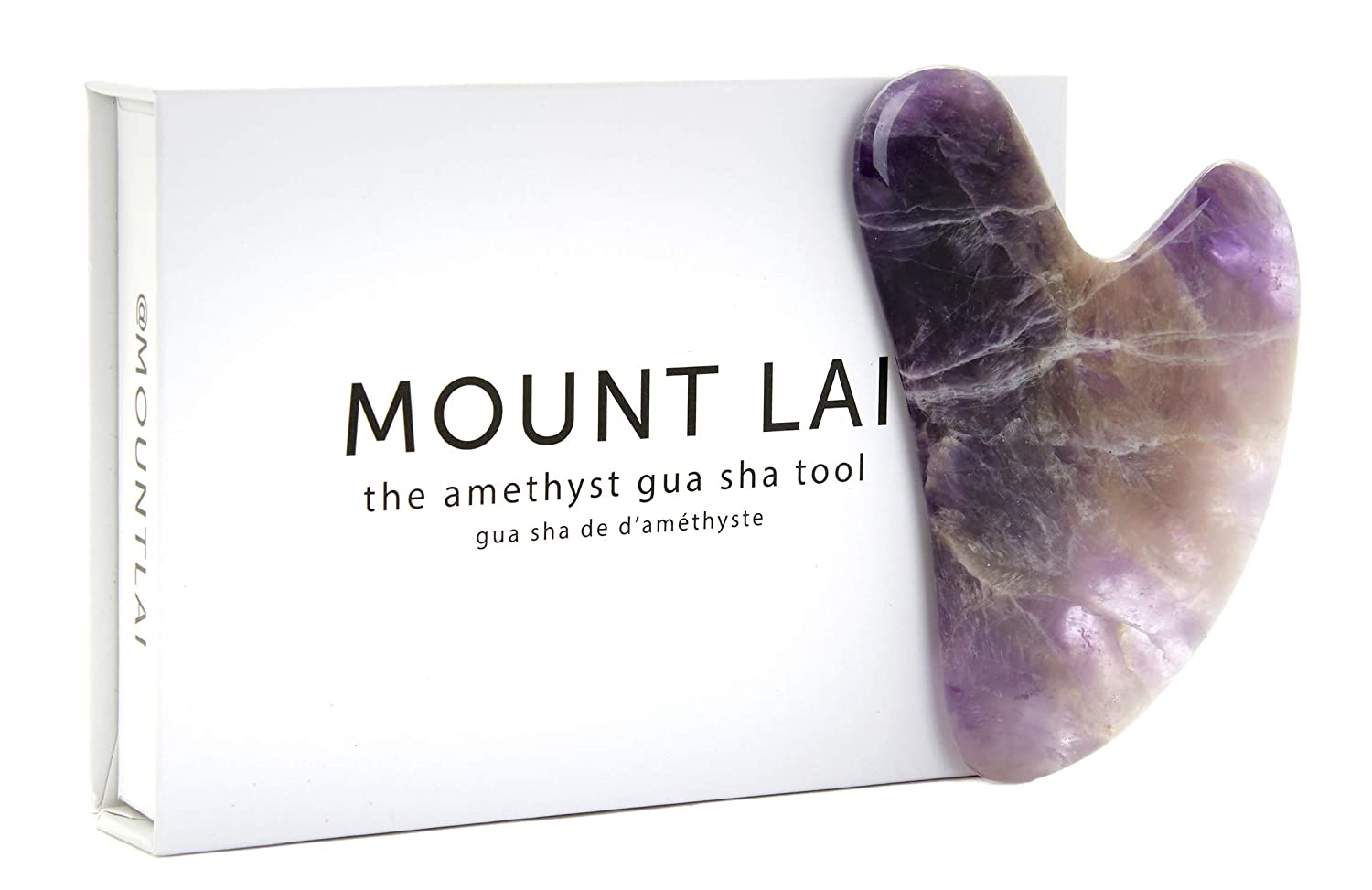 Mount Lai The Amethyst Gua Sha Facial Lifting Tool A Daily Ritual
