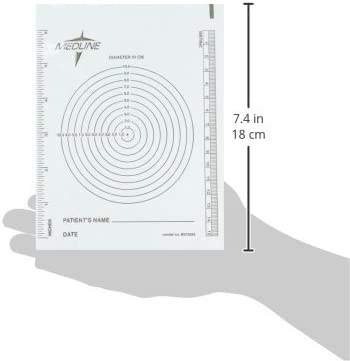 Disposable Wound Measuring Guides, 250 sheets per box