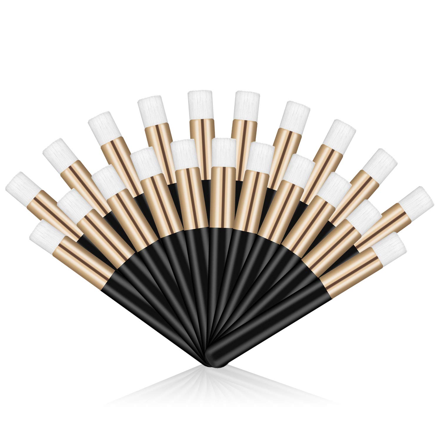 10 Pcs Cosmetic Brushes Peel Off Blackhead Brush Remover Tool Nose Cleaning Washing Brush Lash Clean