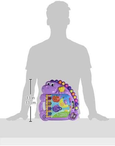 LeapFrog Dino's Delightful Day Alphabet Book, Purple