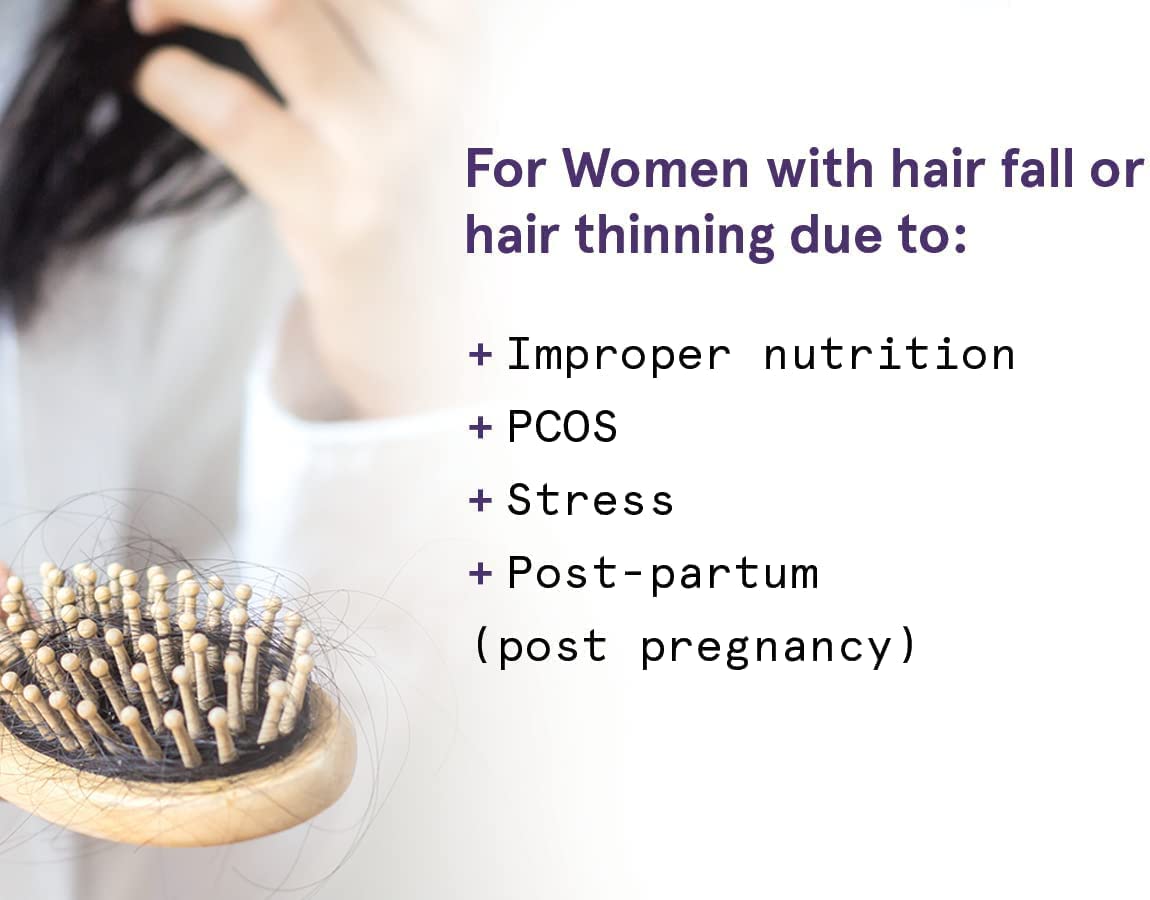 Veena Bodywise Biotin Hair Gummies | No Added Sugar | High Potency Biotin Supplements for Stronger H