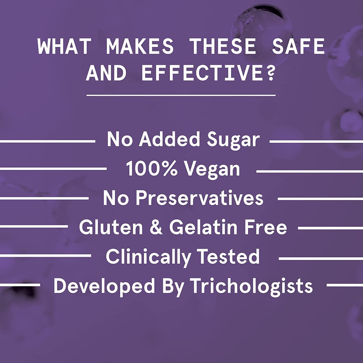 Veena Bodywise Biotin Hair Gummies | No Added Sugar | High Potency Biotin Supplements for Stronger H