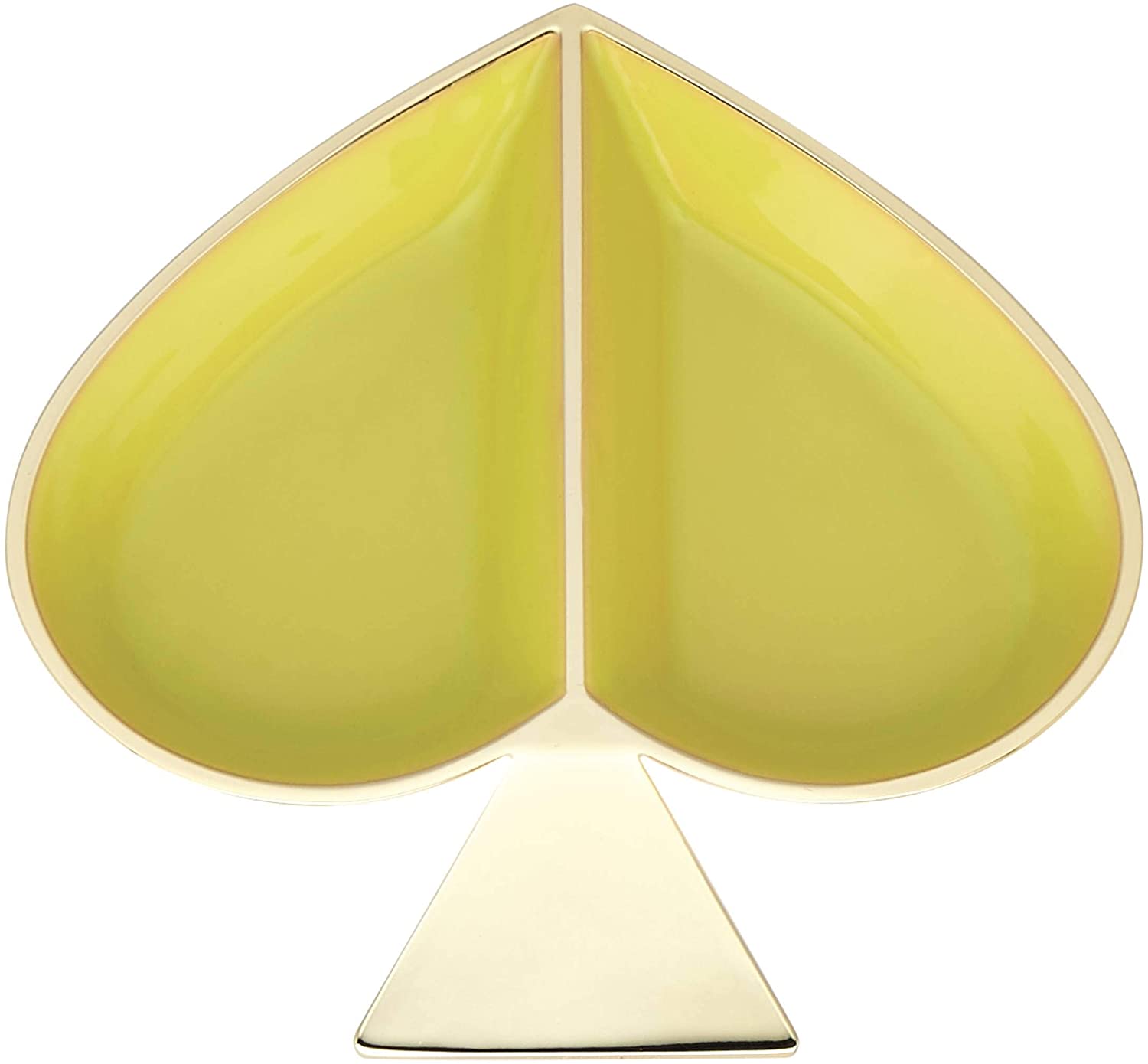 Kate Spade New York KS Spade Street Keepsake Box, Citron