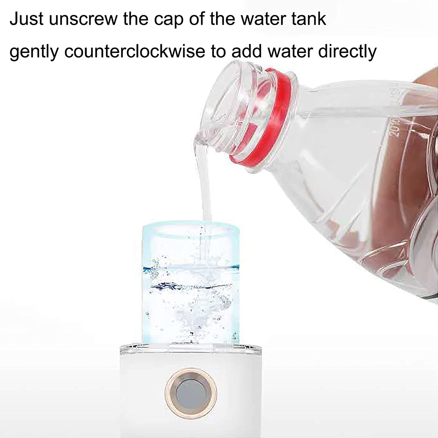 zhenxinshiyi Portable Nano Handy Mist Spray 12ml Mini Atomization Facial Mister Eyelash Extensions H