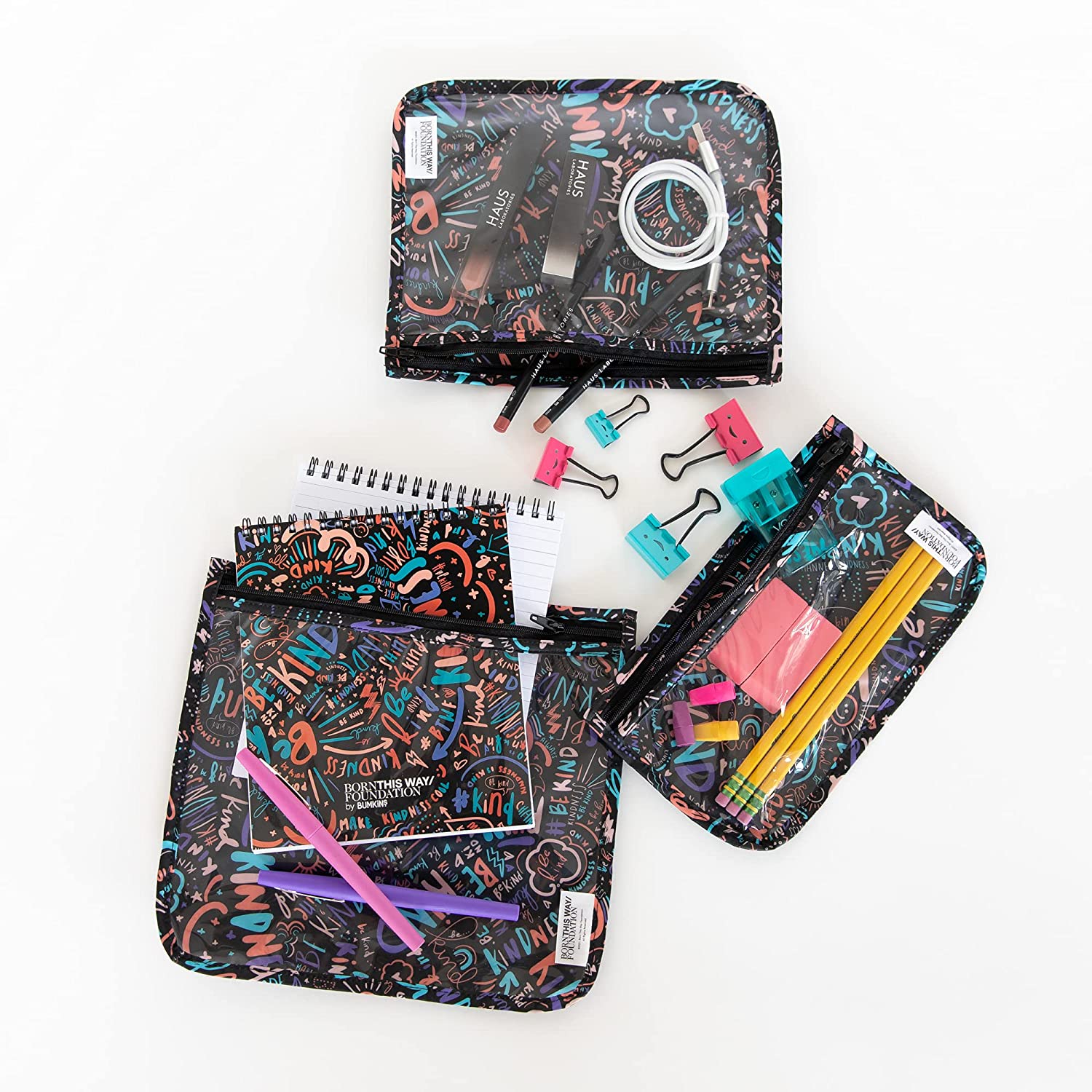 Bumkins TSA Approved Toiletry Bag, Nintendo Travel Bag, Quart Zip Pouch, PVCFree, VinylFree