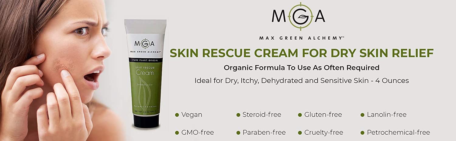 Skin Rescue Cream 2 Ounce Jar- Hydrating Face and Body Cream for Daily Use – Supports the Treatmen