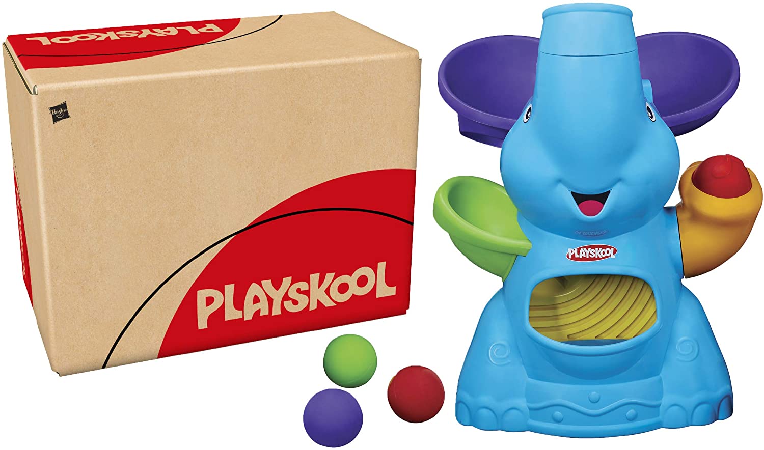 Playskool Elefun Busy Ball Popper Active Toy for Toddlers and Babies 9 Months and Up with 4 Colorful