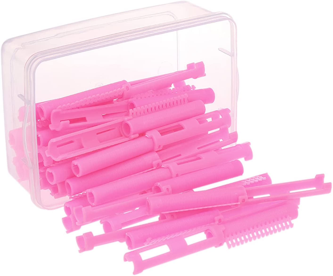 Winwinfly Spiral Hair Perm Rods for Natural Hair Plastic Hair Rod Rollers Long Hair Rods Curlers Hai