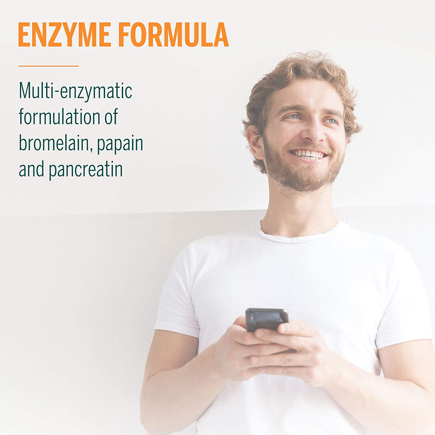 Genestra Brands Bromelain Papain + | Multi Enzymatic Formulation in Tablet Format | 60 Tablets