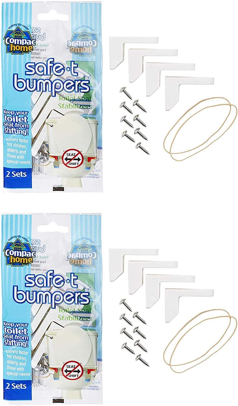 COMPAC HOME 11220 Compac’s Stabilizers T Bumpers, Lock Place, Keeps