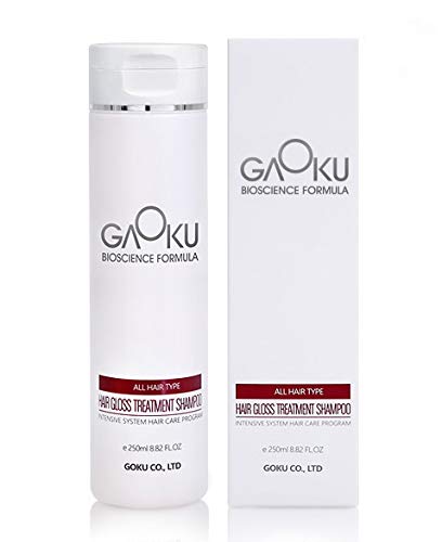Gaoku Bioscience Formula Hair Gloss Treatment Shampoo ALL HAIR TYPE intensive system hair care progr