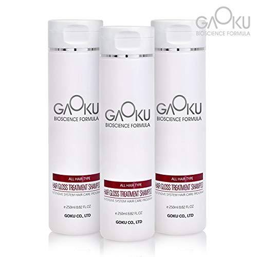 Gaoku Bioscience Formula Hair Gloss Treatment Shampoo ALL HAIR TYPE intensive system hair care progr