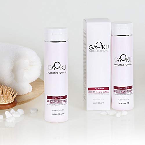 Gaoku Bioscience Formula Hair Gloss Treatment Shampoo ALL HAIR TYPE intensive system hair care progr