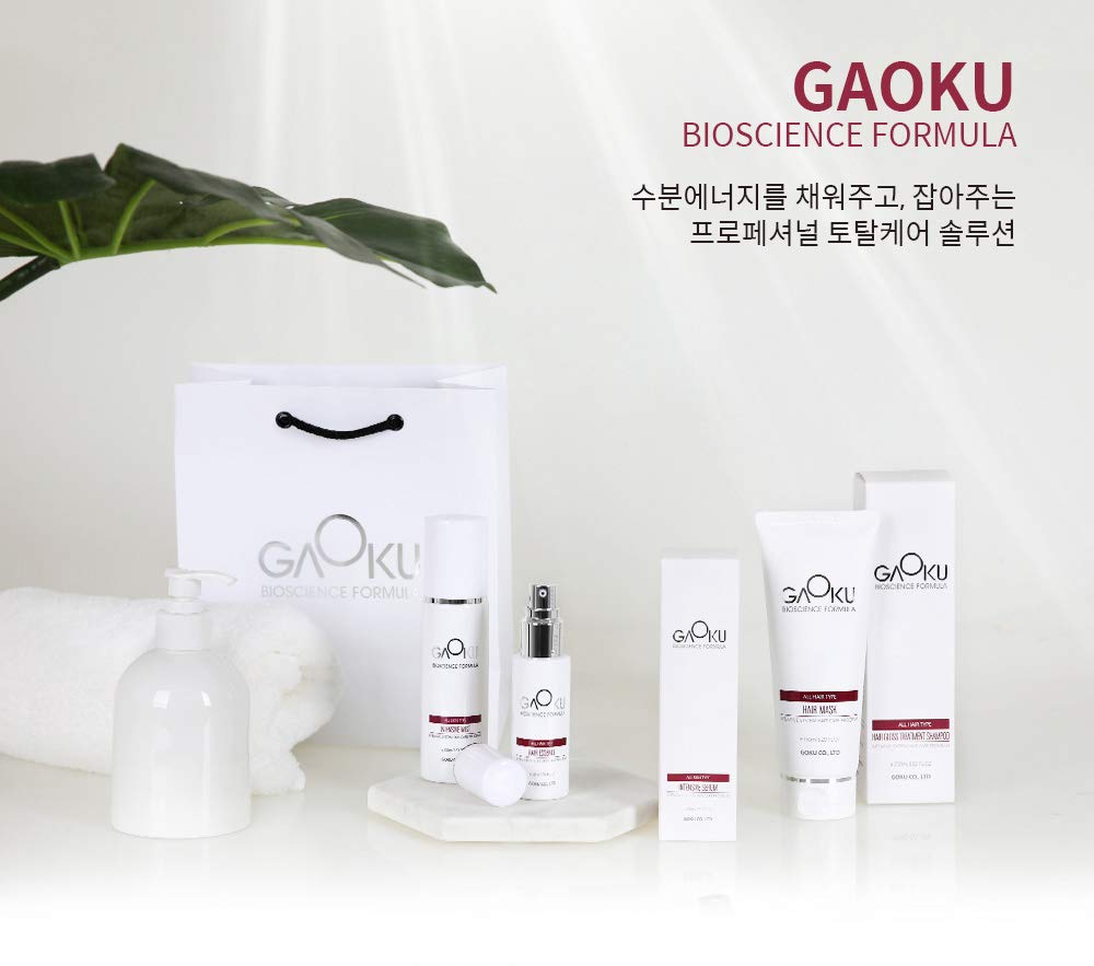 Gaoku Bioscience Formula Hair Gloss Treatment Shampoo ALL HAIR TYPE intensive system hair care progr